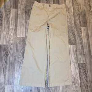 GAP High Rise Stride Ankle Khaki Chino Pants